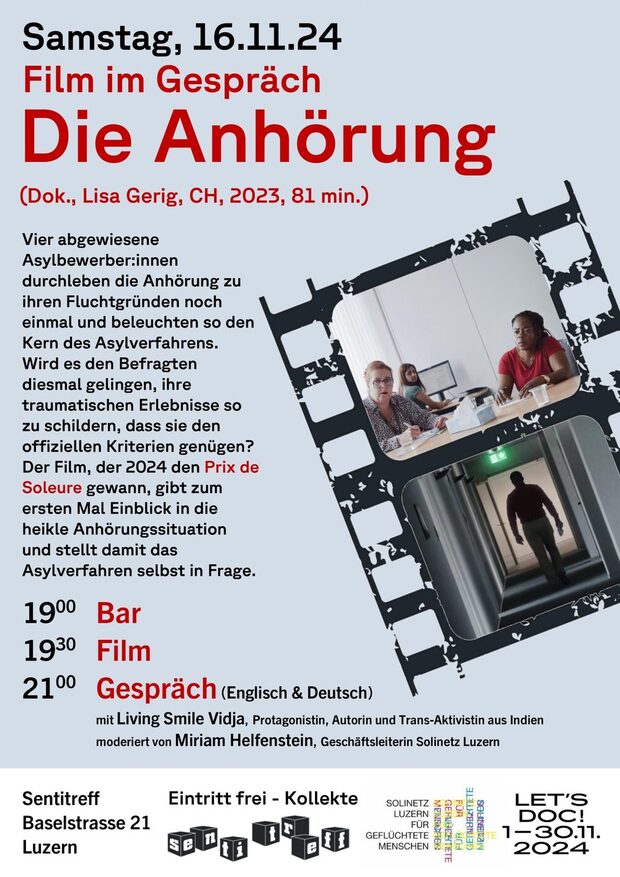 Die Anhörung (Dok., Lisa Gerig, CH, 2023, 81')...