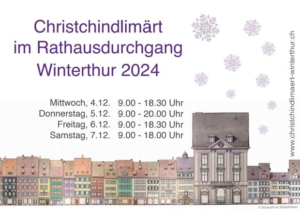 Christchindlimärt im Rathausdurchgang