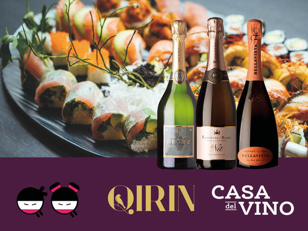 Weinkurs - Sushi, Bubbles, Wein & Co. | 12. Dezember...