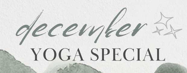 December Yoga Special