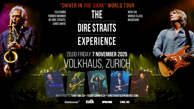 The Dire Straits Experience spielen am 07.11.2025 in...