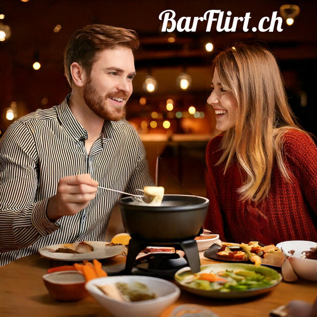 Fondue-Dating für Singles in Zürich 
(Alter 30 – 46)