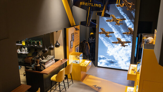 Breitling Then & Now Pop-Up Museum