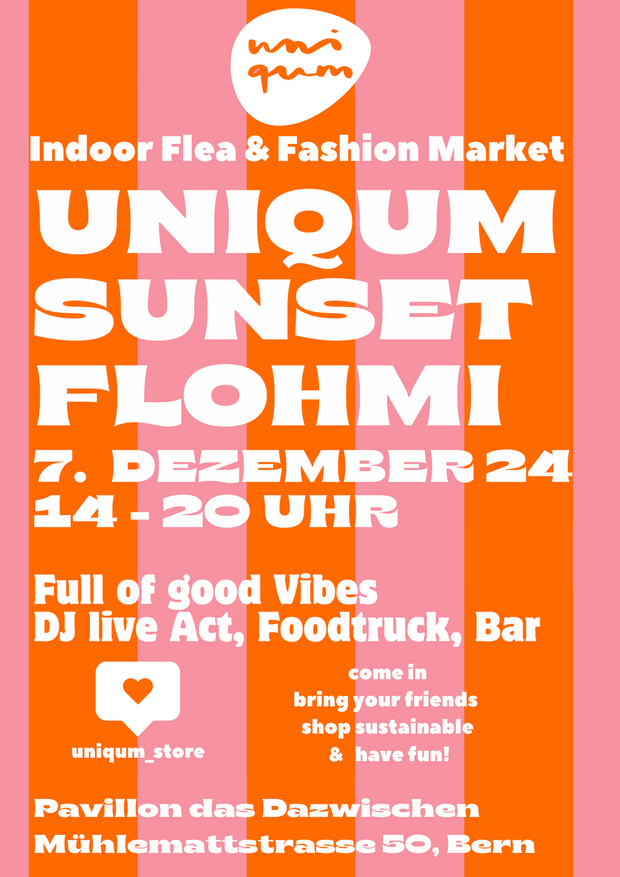 SUNSET FLOHMI 
Indoor Flea & Fahionmarket