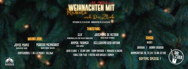 Weihnachten mit Rakete