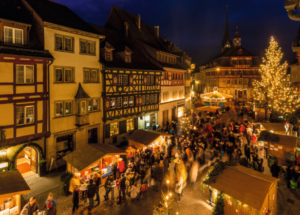 Eine ganze Stadt im Weihnachtsfieber