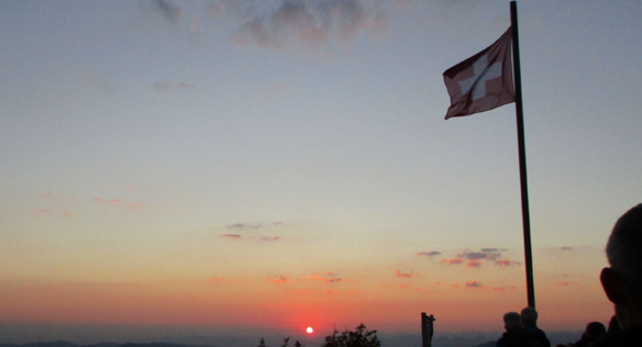 Sonnenaufgang auf dem Kronberg