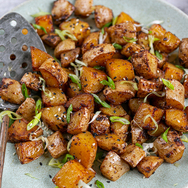 Miso Butter Roasted Potatoes