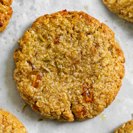 Buttery Oat Apricot Fennel Biscuits