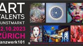 ART TALENTS Kunstmarkt - 45 KünstlerInnen verkaufen über 300 Kunstwerke zu erschwinglichen Preisen