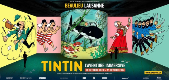 LAUSANNE: Tintin te tend les bras