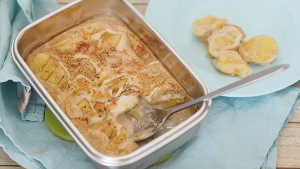 Veganer Kartoffelgratin