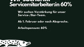 Erfahrende Servicemitarbeiter/in 60% (ab sofort oder nach Absprache)