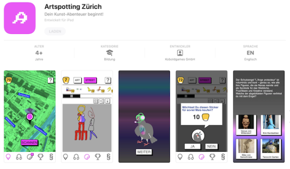 Spassiger Kulturtrip: Die Kunst-in-Zürich-App