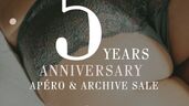 5 Jahre | Apéro & Archive Sale