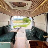 Frisch Renovierter Campervan, Camper, Wohnmobil Nissan N400 L2H2 bereit zur Sommerabfahrt