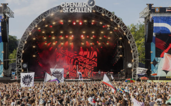 Es geht endlich los! Openair St. Gallen