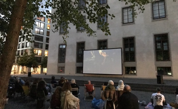 3 Tage Openair-Kino auf dem Spinnereiplatz