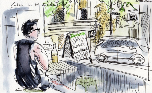 Hobbys in Zürich: Urban Sketching