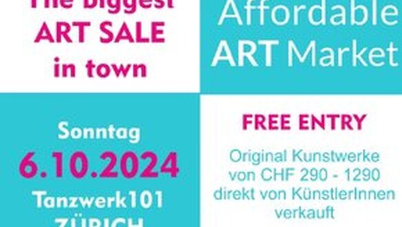 NEW: Affordable ART Market - mehr als 300 original Kunstwerke von CHF 290-1290