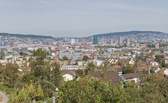 Gratis in Zürich (Kreis 9): Vom Hasenrain über die Stadt blicken