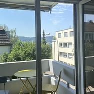 Sunny and quiet fully furnished one bedroom apartment in Höngg