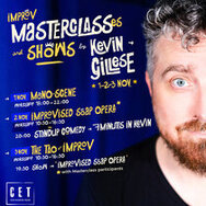 Kevin Gillese @CET - improv & comedy shows