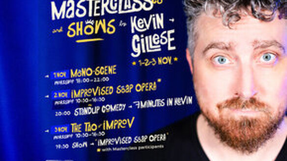 Kevin Gillese @CET - improv & comedy shows