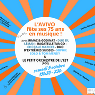 L'AVIVO fête ses 75ans en musique !