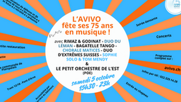 L'AVIVO fête ses 75ans en musique !