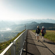 Models für ein Fotoshooting auf der Rigi