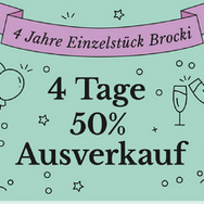 4 Jahre Brocki - 4 Jahre Ausverkauf