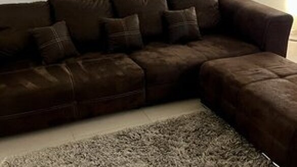 Sofa inkl. Hocker