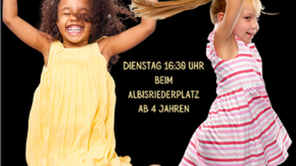 Kreativer Kindertanz für Mädchen mit orientalischen Tanz Elementen