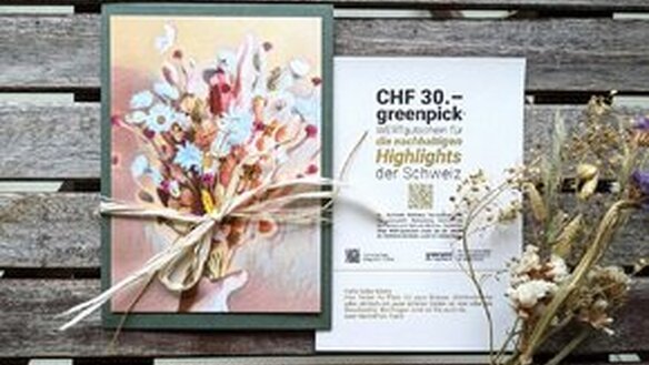 Secondhand & Fair Fashion als Gutschein schenken: «GreenPick WERTgutschein»