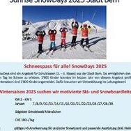 Gesucht: Skilehrer*innen und Snowboardlehrer*innen