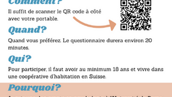 Vous habitez dans une coopérative d'habitation et vous aimeriez partager votre expérience?