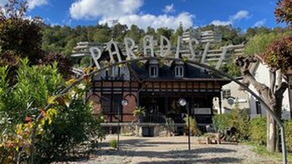 Zentrale Loftwohnung mit Gartenanteil im Paradisli