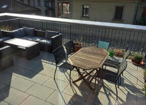 Attikawohnung mit grosser Dachterrasse