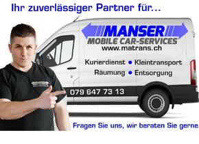 Manser Mobile Car- Services Kurierdienste , Räumung ,...