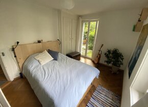 Zentrale 3.5-Zimmerwohnung (möbliert) mit Garten