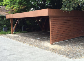 Carport - gedeckter Parkplatz direkt am Bahnhof Mammern