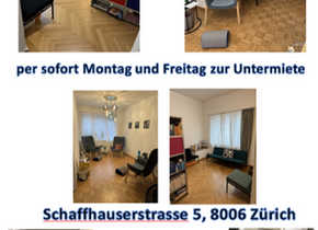 Therapieraum im Herzen von Zürich, ab sofort Montag und...