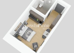 25m2 - vollmöbliertes Serviced Apartment - BASIC