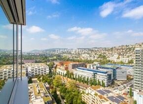 Hardturm Park Tower - hoch über den Dächern von Zürich mit fantasti...