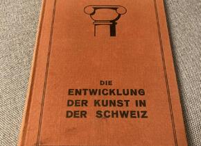 Antikes Buch: Die Entwicklung der Kunst in der Schweiz