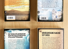 Griech. Krimi-Taschenbücher, Serie 1-4