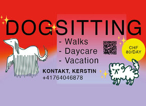 DOG SITTER GESUCHT?