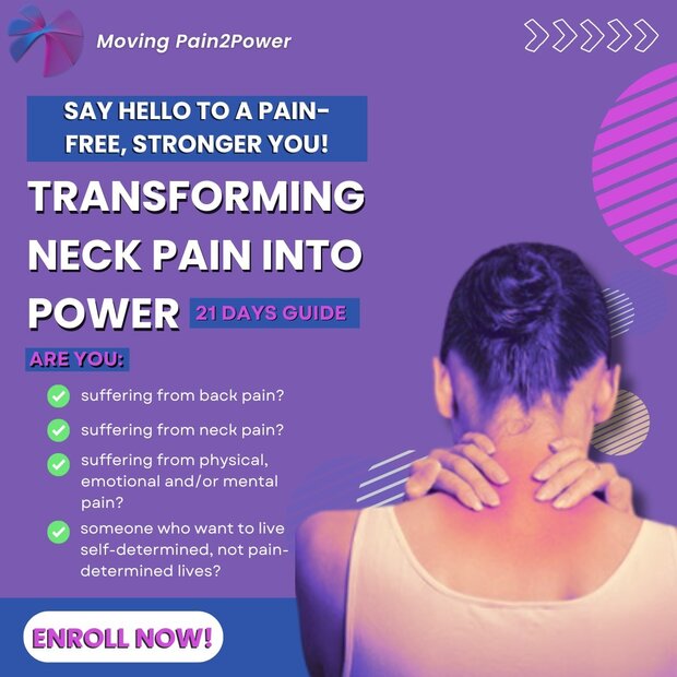 online Basiskurs - Moving Neck Pain 2 Power - dein 21 Tage Guide.