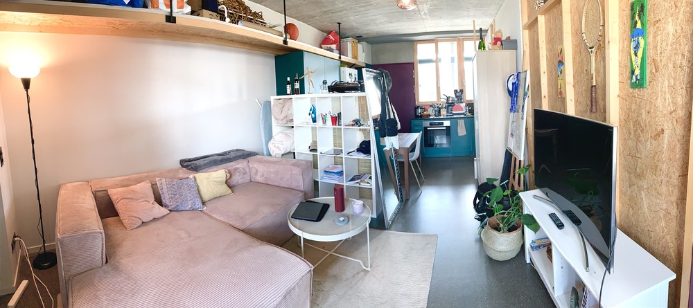 Cozy 1,5-Zimmer-Wohnung möbliert befristet in Schlieren